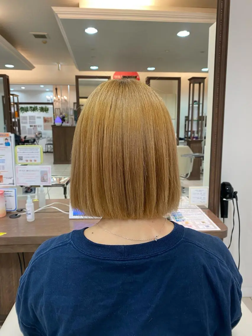 ショート カット 縮毛矯正 トリートメント 《大人気髪質改善》 プログレス国分寺店のヘアスタイル