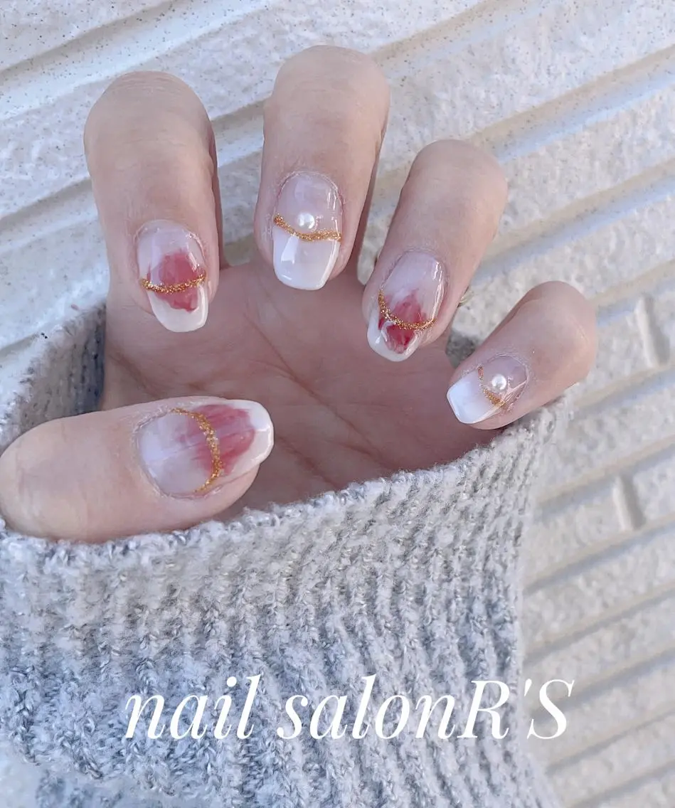 ネイル ニュアンスネイル ハンドネイル nail salon R'sのネイルデザイン