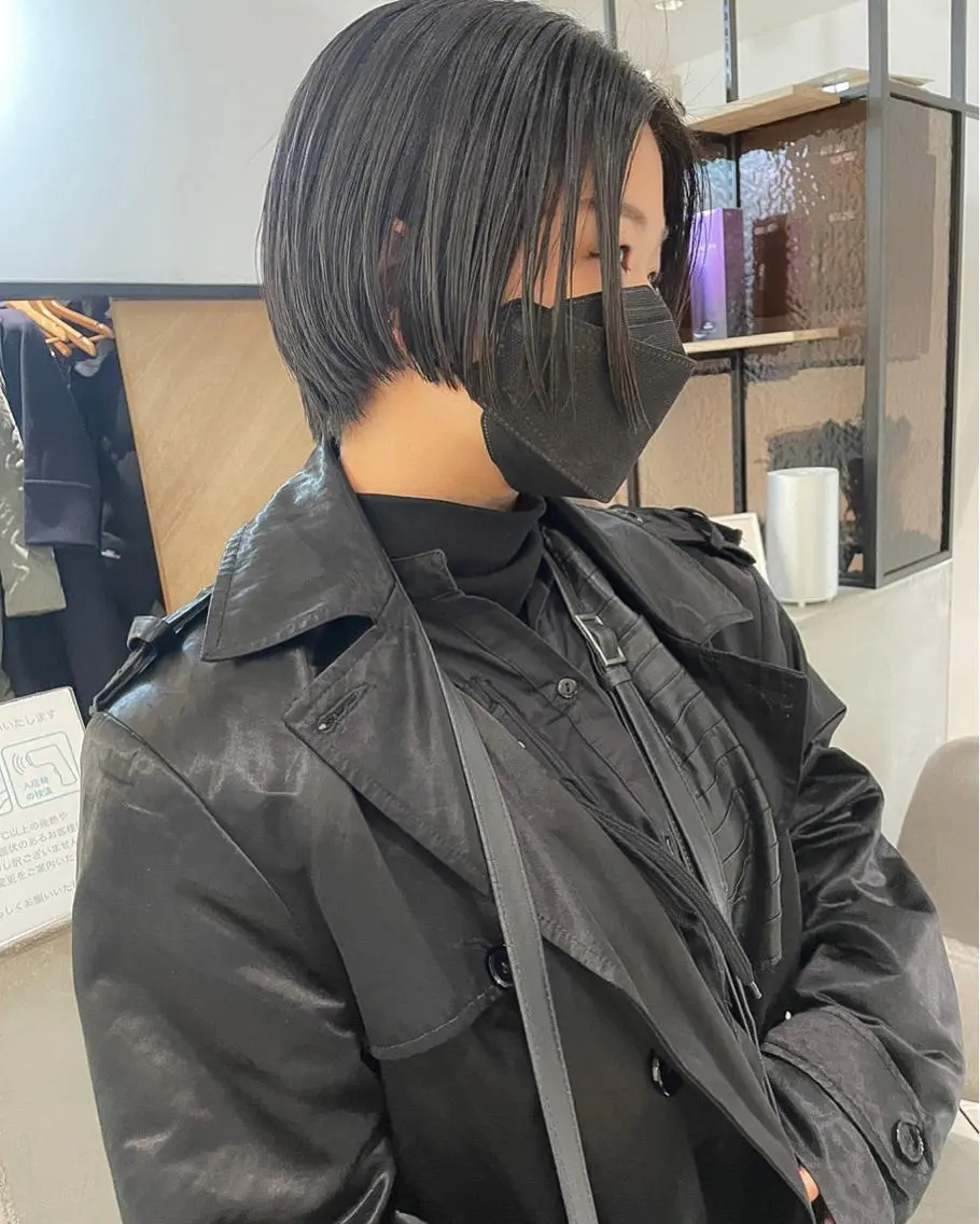 ショート ショートヘア カット トリートメント 村上雅人 ナチュラルモードのヘアスタイル