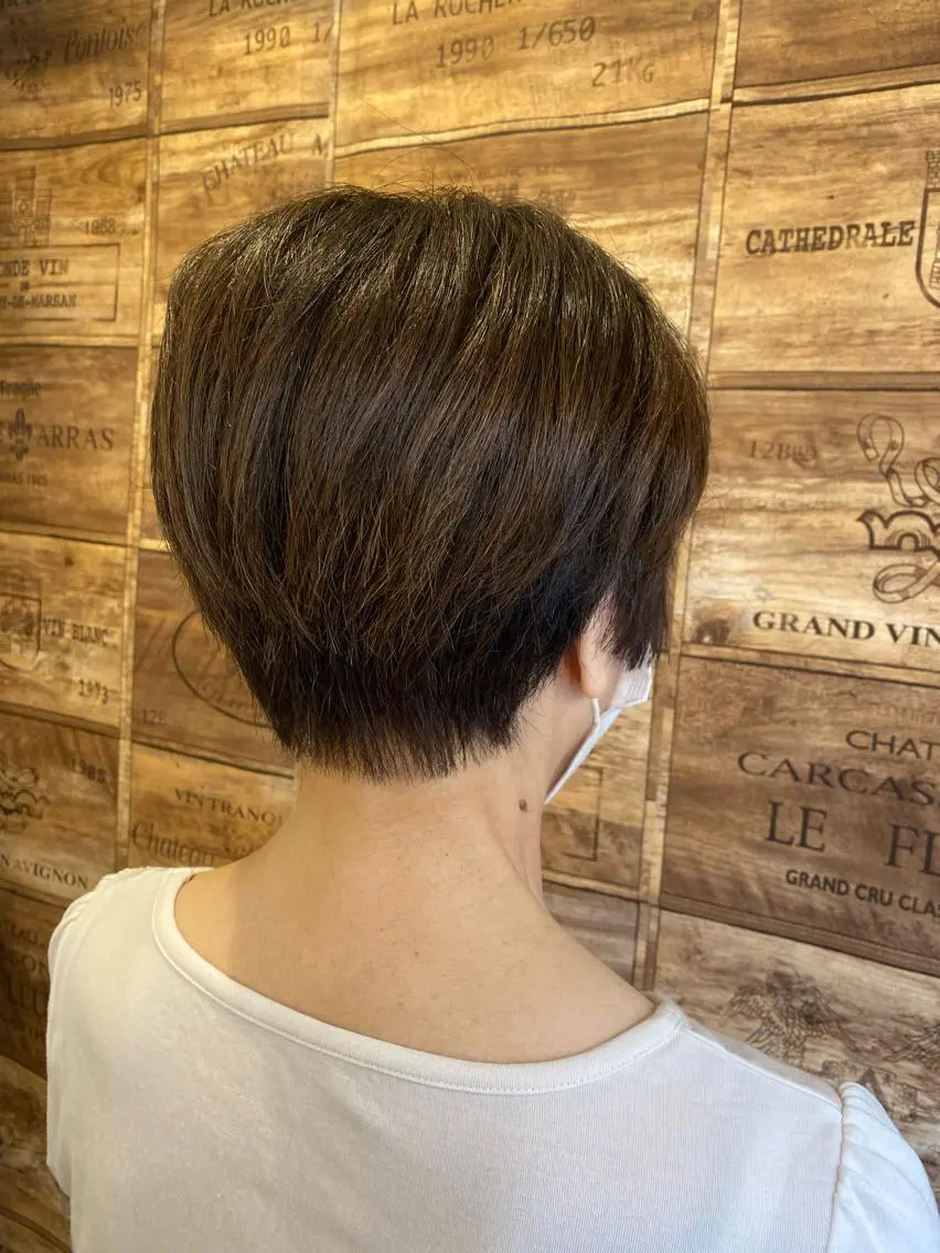 ショート カラー な つのヘアスタイル