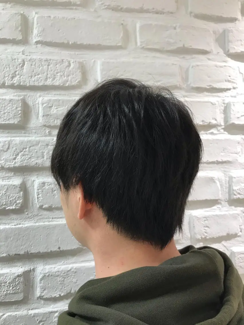ショート メンズ メンズパーマ 【暖色カラー特化】 中山由梨のヘアスタイル