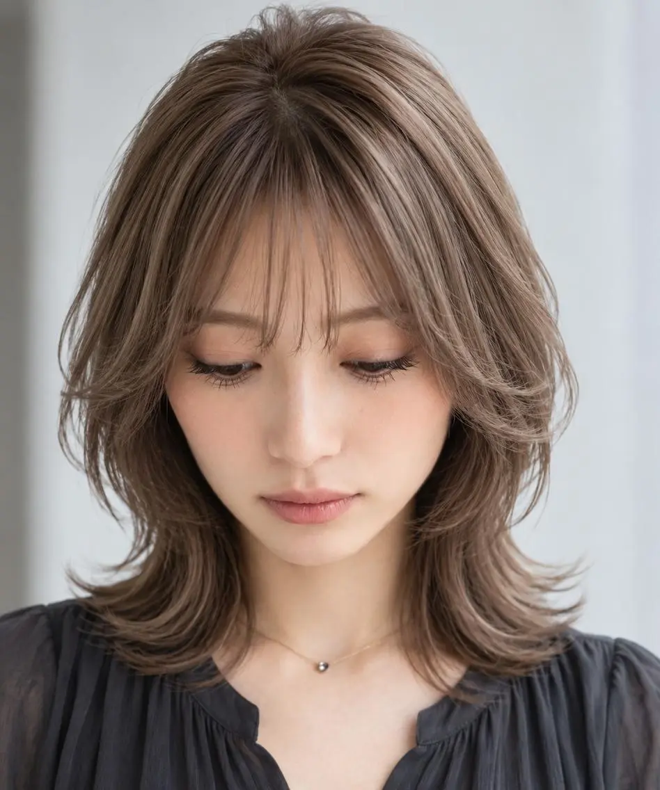 カラー ベージュカラー ブラウンカラー 🫧佐藤透明感カラー デザインカラーのヘアスタイル