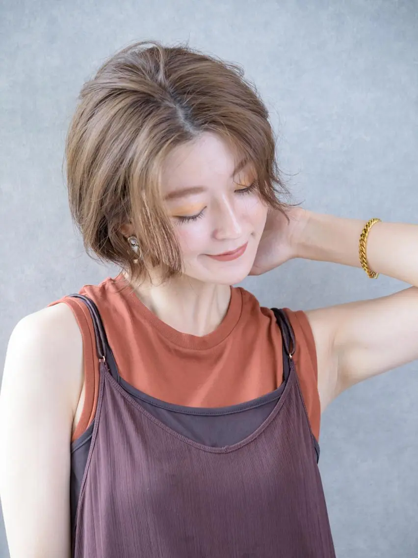 ショート カラー カット ヘアカラー トリートメント Bianca 代表 硲 貴亮【東武練馬】のヘアスタイル