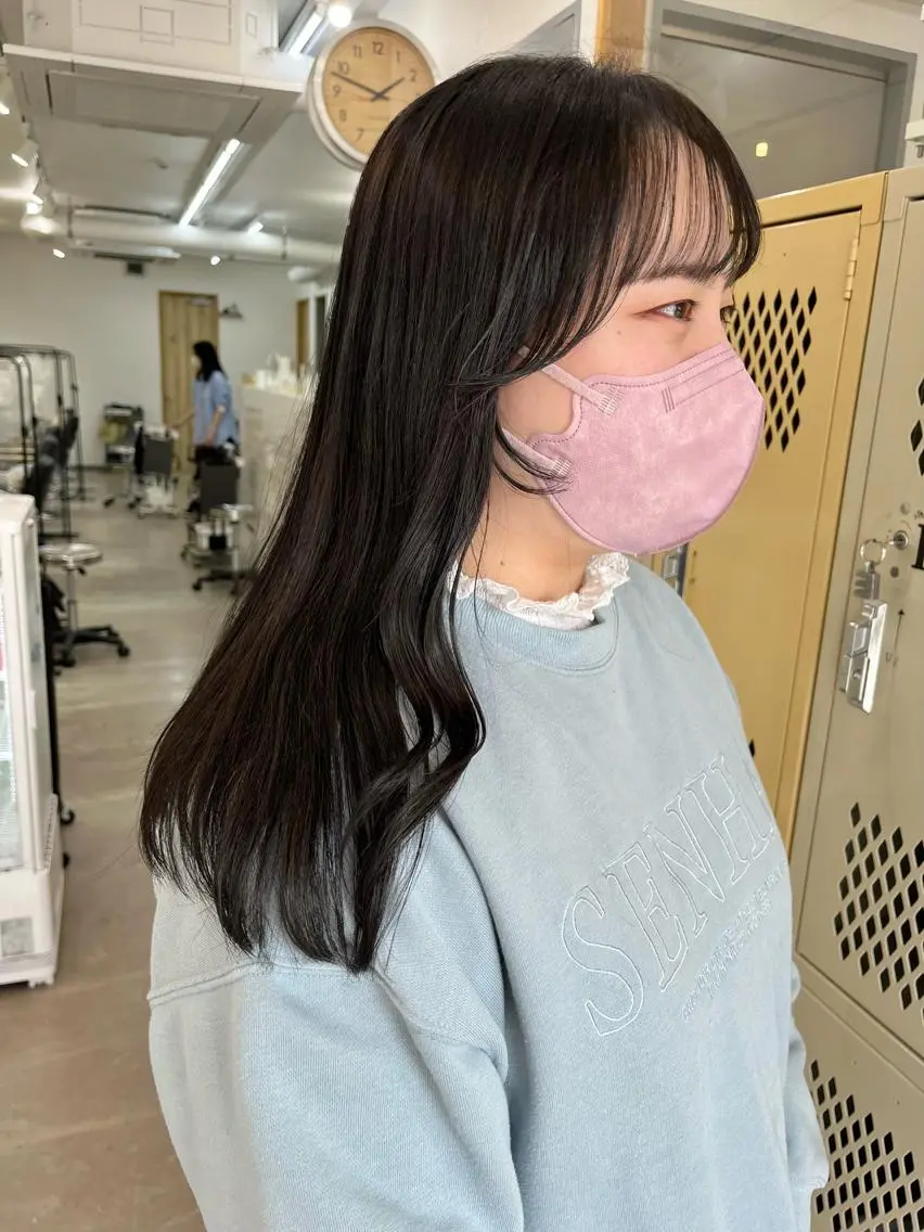 ロング カラー カット ヘアカラー トリートメント 🌼sunc HINAMI🌼のヘアスタイル