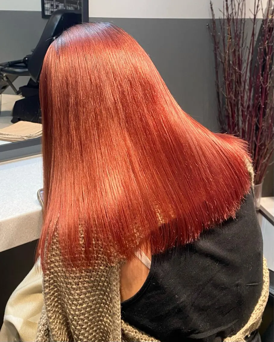 セミロング カラー 💗ガーリーヘア🎀 saki💗のヘアスタイル