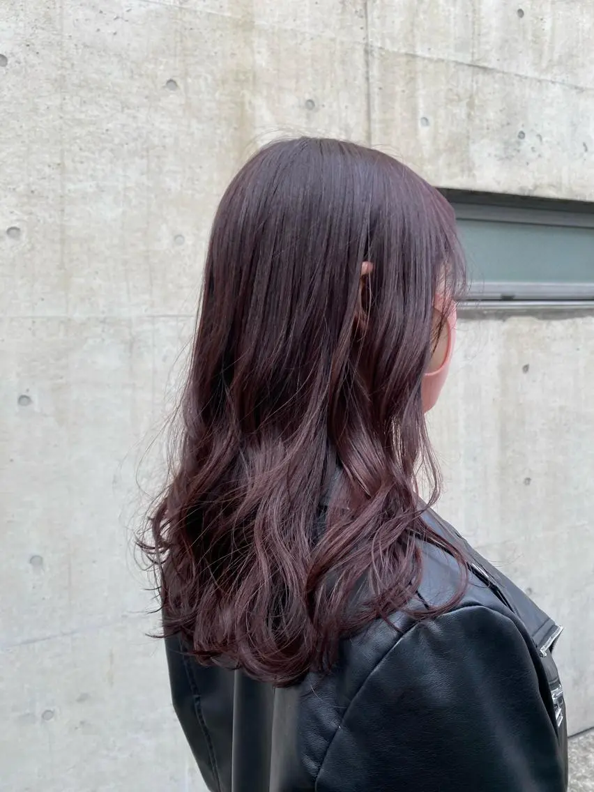 ロング カラー ベージュカラー ブリーチ ブラウンカラー ラベンダーカラー ラベンダーピンク 🌸透明感艶 カラー🌸Yuukiのヘアスタイル