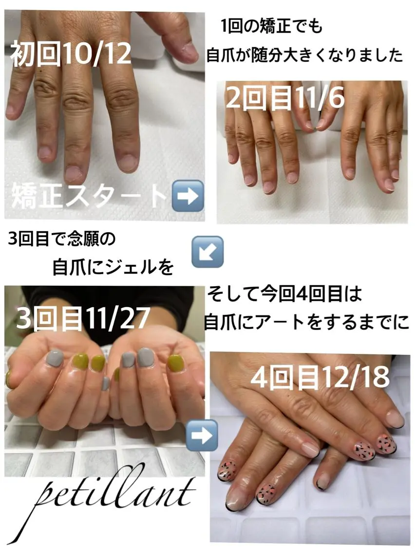ネイル ジェルネイル ハンドネイル ハンドケア nail salon petillantのネイルデザイン