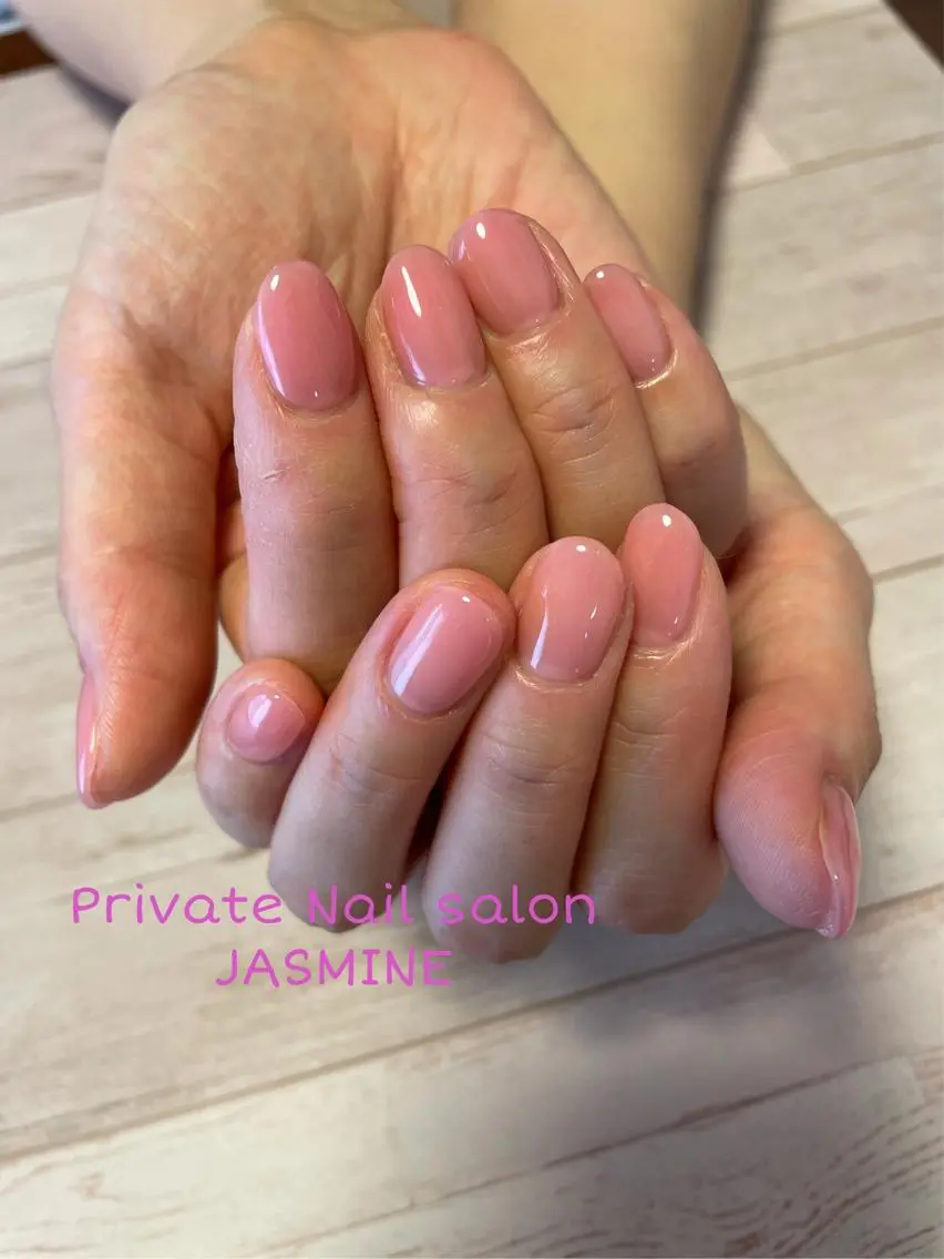 ネイル ワンカラーネイル Nail salon JASMINEのネイルデザイン