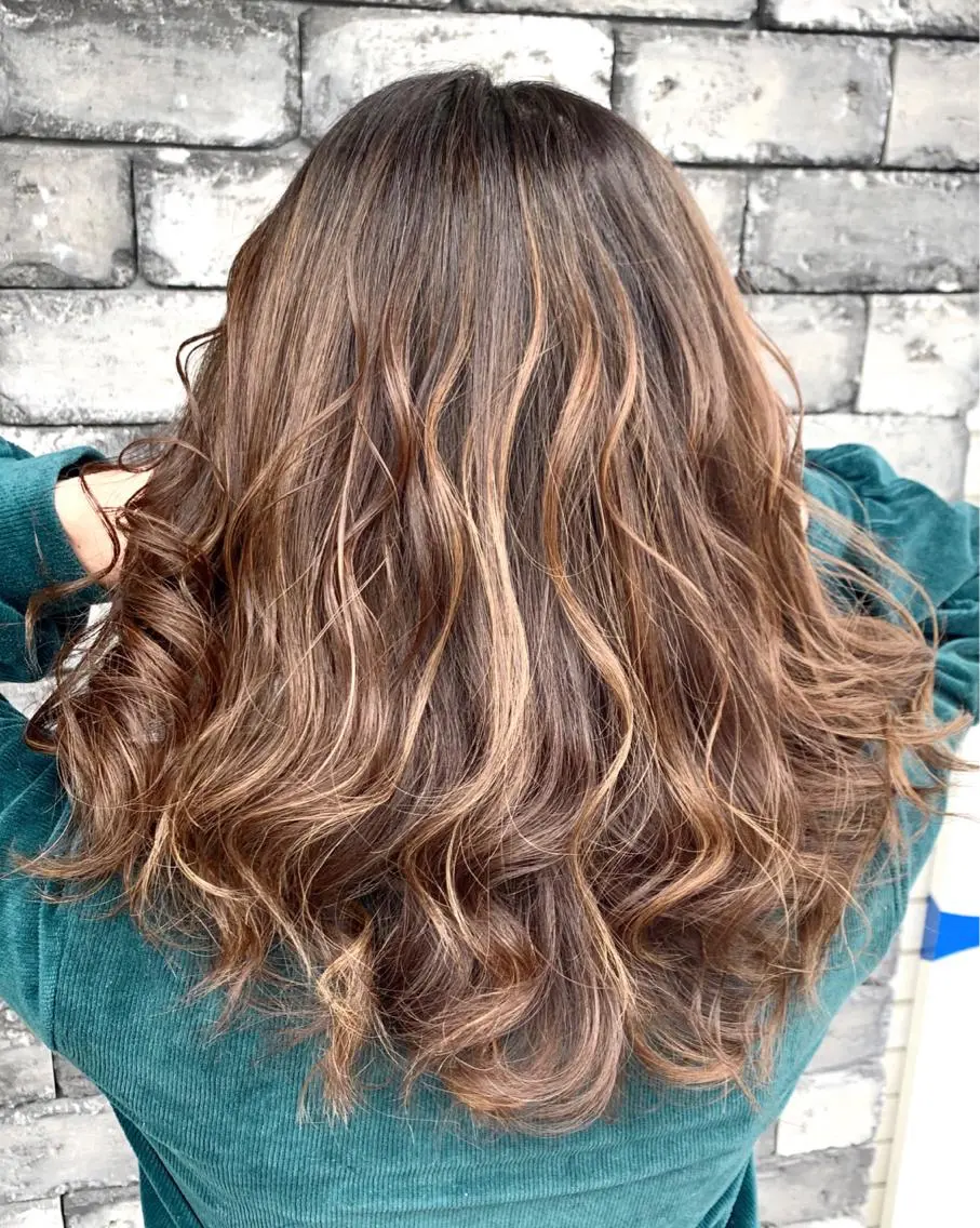 セミロング 3Dハイライト ハイライト ❤️千葉県代表❤️ 店長❤️柿本翔一朗のヘアスタイル