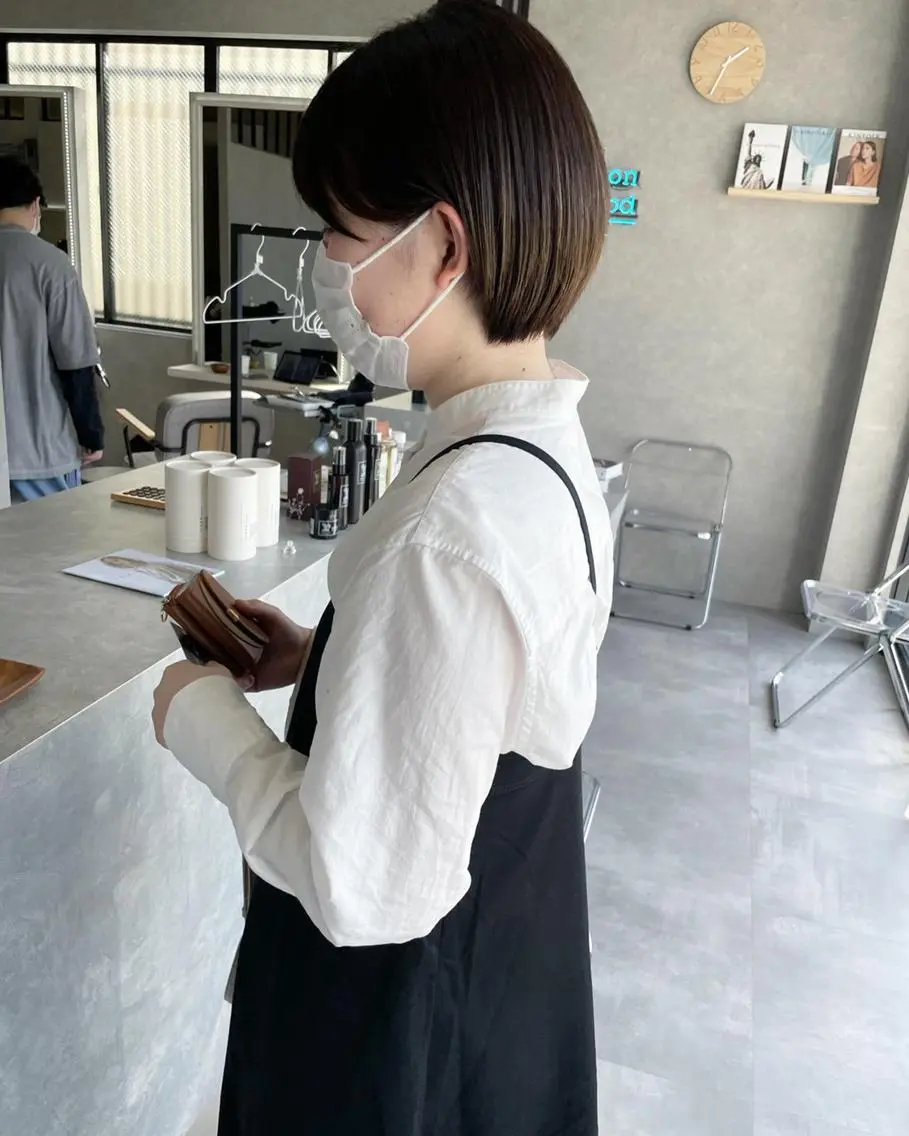 ショート ショートヘア 河原 亮のヘアスタイル