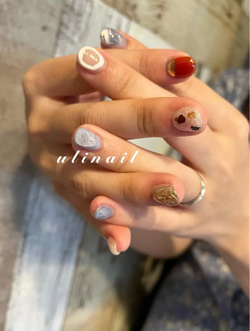 ネイル ハンドネイル ulinail （ウリネイル）のネイルデザイン