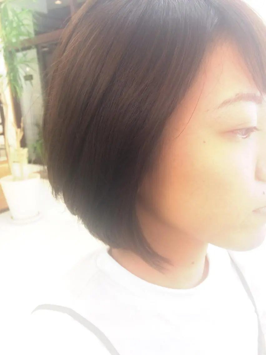 ショート ボブ いけだ ゆうのヘアスタイル