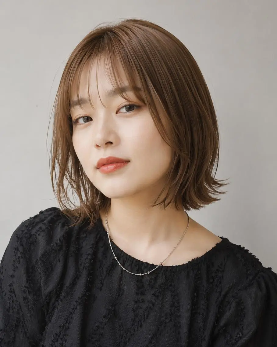 ミディアム メンズパーマカット モデル☆今川茉綾のヘアスタイル