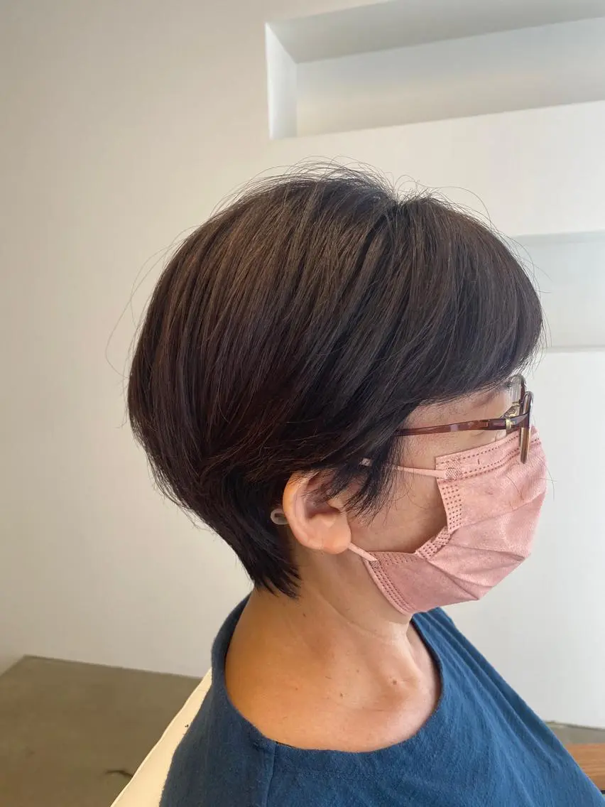 ショート ショートヘア I nagiのヘアスタイル