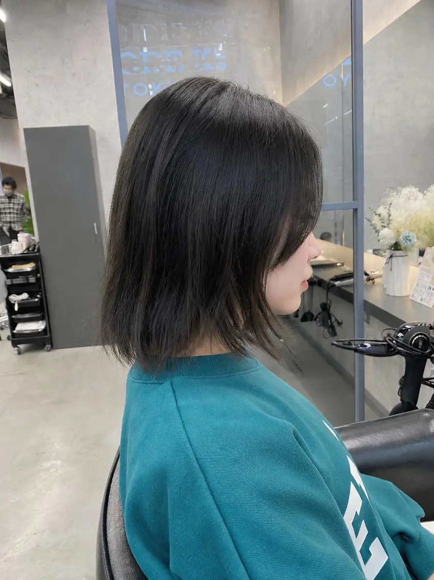 ショート ショートヘア 銀座｜ショート 曲がる縮毛矯正 渡部のヘアスタイル