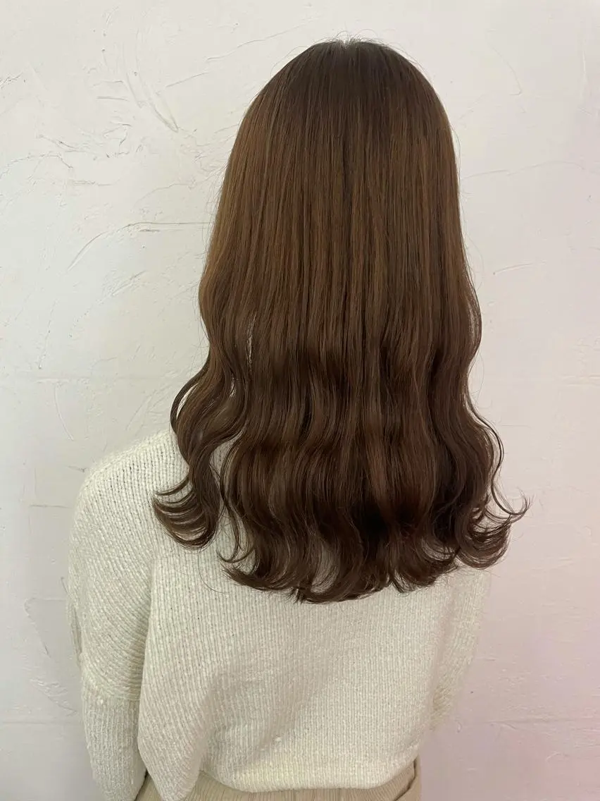 セミロング 🪞韓国🤍大人っぽ 艶髪🤍FRUITSのヘアスタイル
