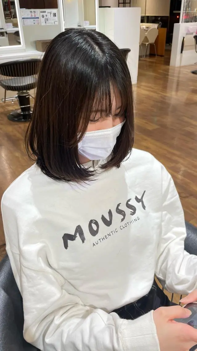 ミディアム レイヤーカット アスナ /本日空きあり◎のヘアスタイル