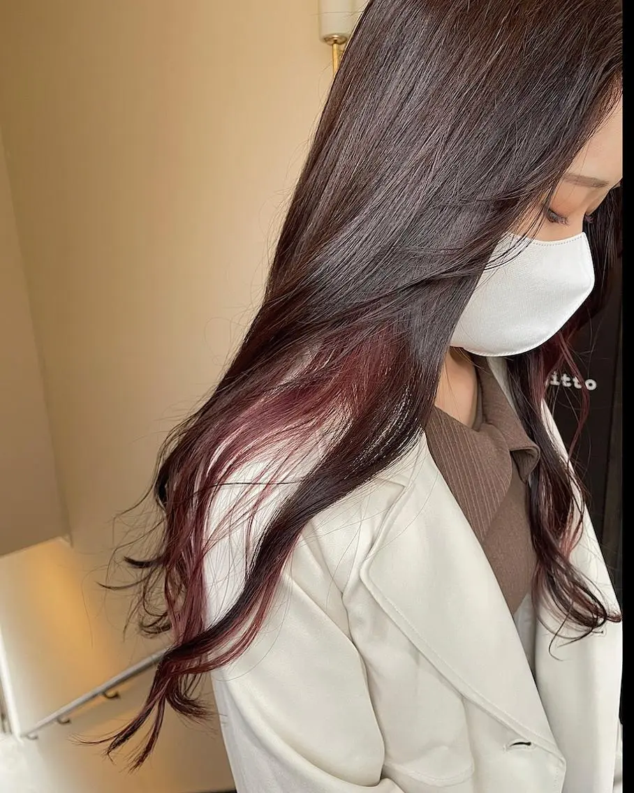 ミディアム カラー sand🎀 Ricoのヘアスタイル