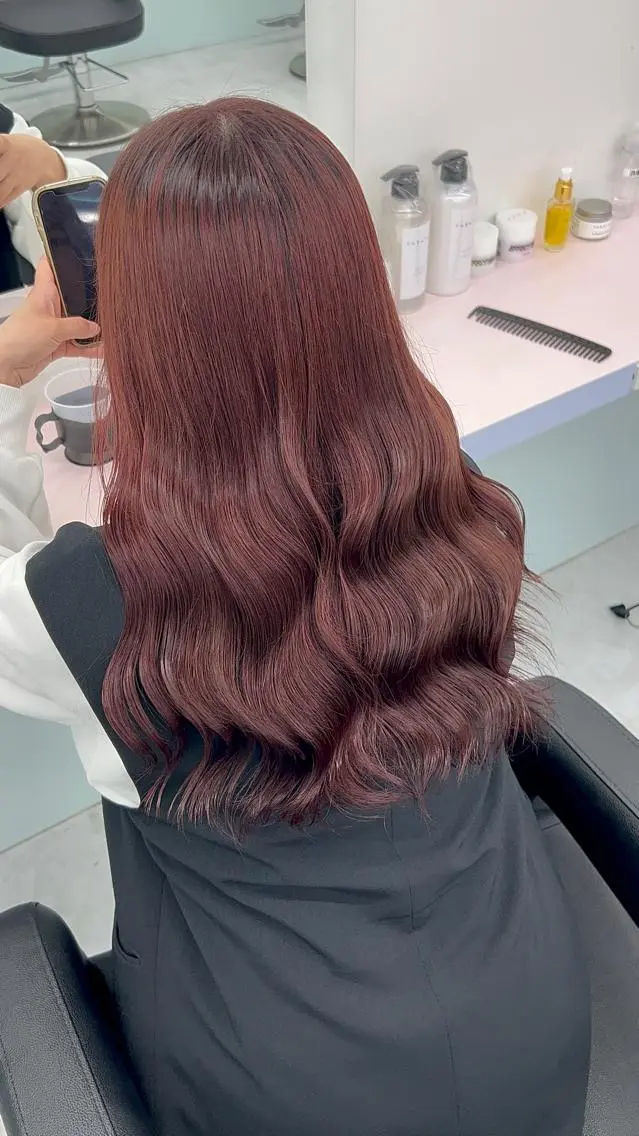 ロング カラー ヘアアレンジ カット ヘアカラー ブリーチなしの達人 🌈KAITOのヘアスタイル