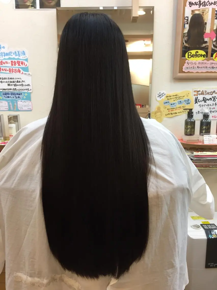 ロング トリートメント 縮毛矯正モデル募集中 美容室HATSUのヘアスタイル