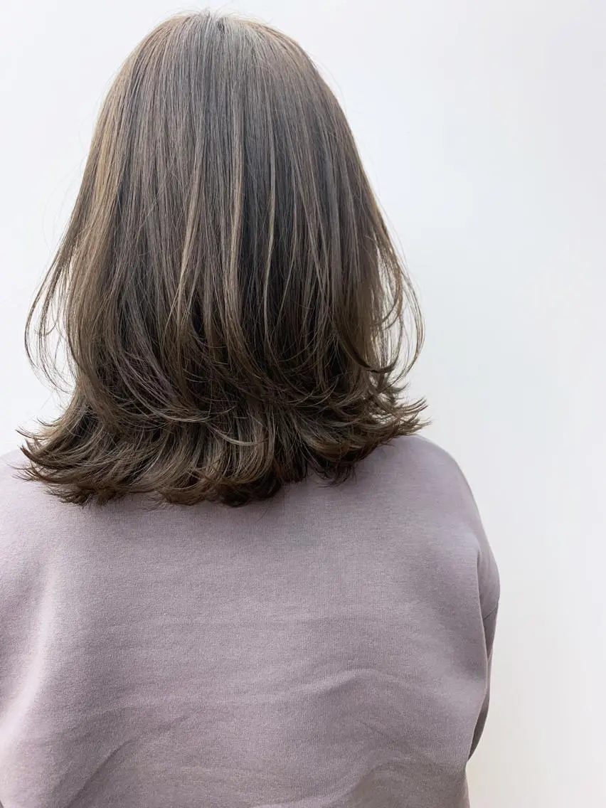 ショート カラー グレージュ 縮毛矯正×髪質改善 店長　DAITOのヘアスタイル