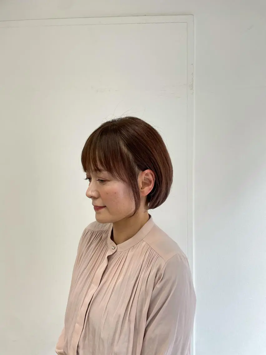 ショート カラー ショートヘア 🥀似合わせ🥀 柔らかカラー・タイトのヘアスタイル