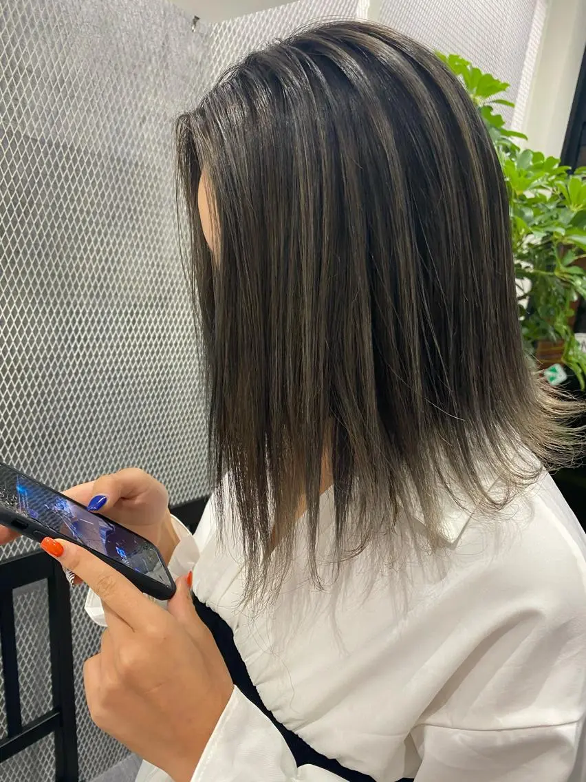 ミディアム ヘアカラー トップスタイリスト/ アユミのヘアスタイル