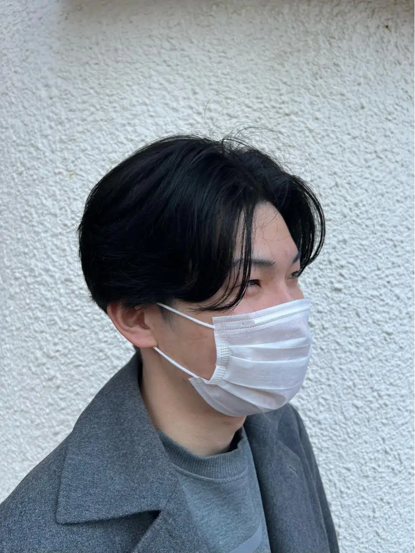 ショート パーマ メンズ メンズパーマ ニュアンスパーマ 茅ヶ崎パーマ特化/ スパイラル/ハルキのヘアスタイル