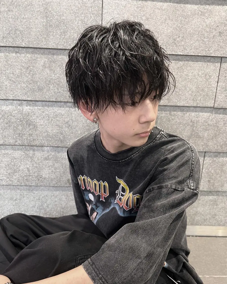メンズ カット 守屋 智紀のヘアスタイル