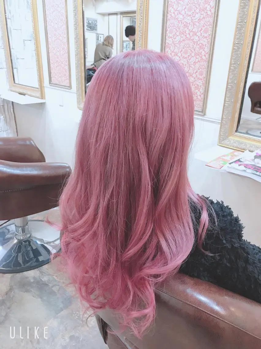 ロング カラー ヘアカラー 岩谷/ブリーチ 🪽透明感カラーのヘアスタイル