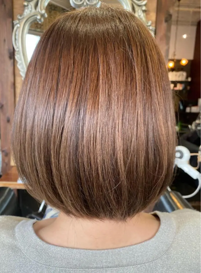 カラー ヌーベル ヴァーグのヘアスタイル