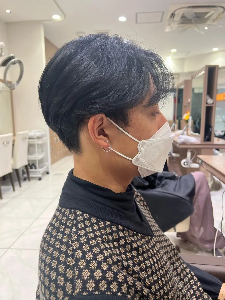 パーマ メンズ 田代 祐太のヘアスタイル