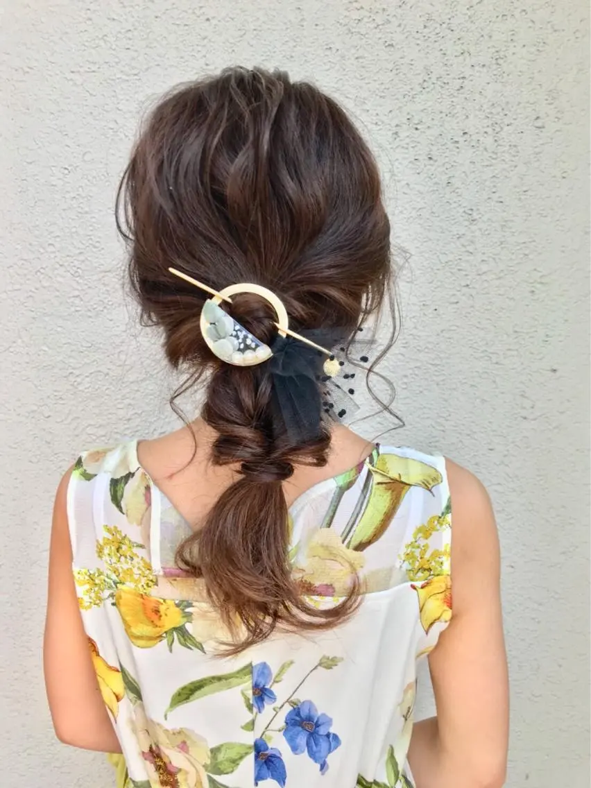 ヘアアレンジ ラブーケ中川中島店 クラタチカコのヘアスタイル