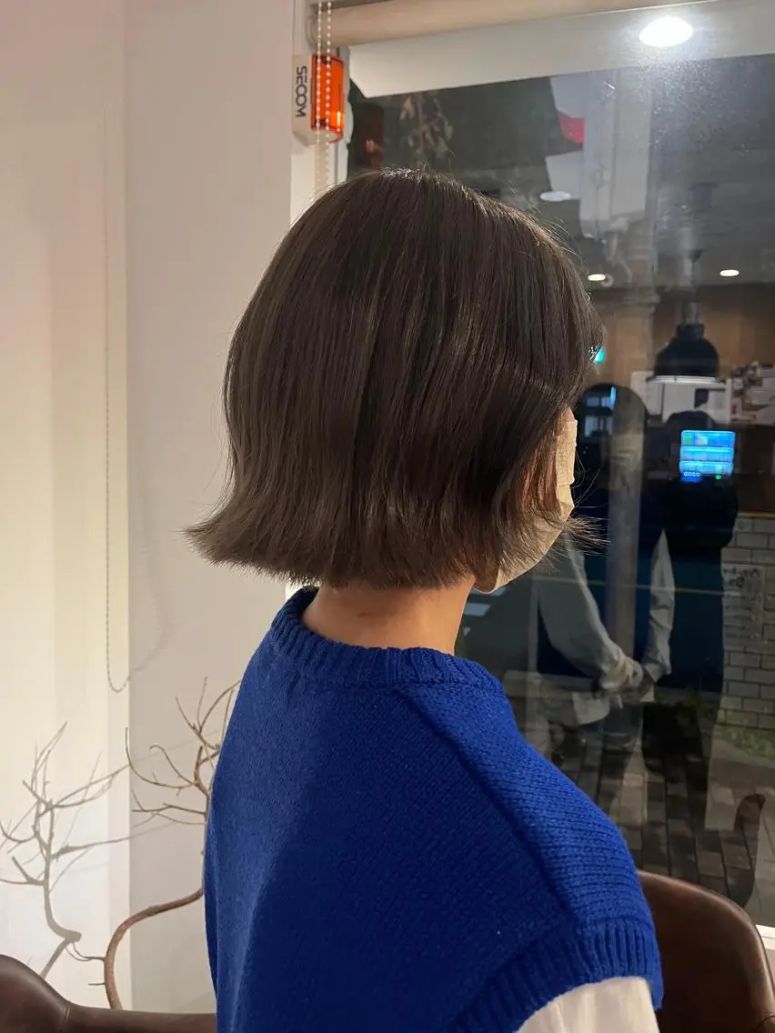 ショート ヘアアレンジ 韓国好き🇰🇷 美容師MIKUのヘアスタイル