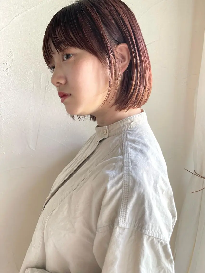 ミディアム 川本 裕🌿のヘアスタイル