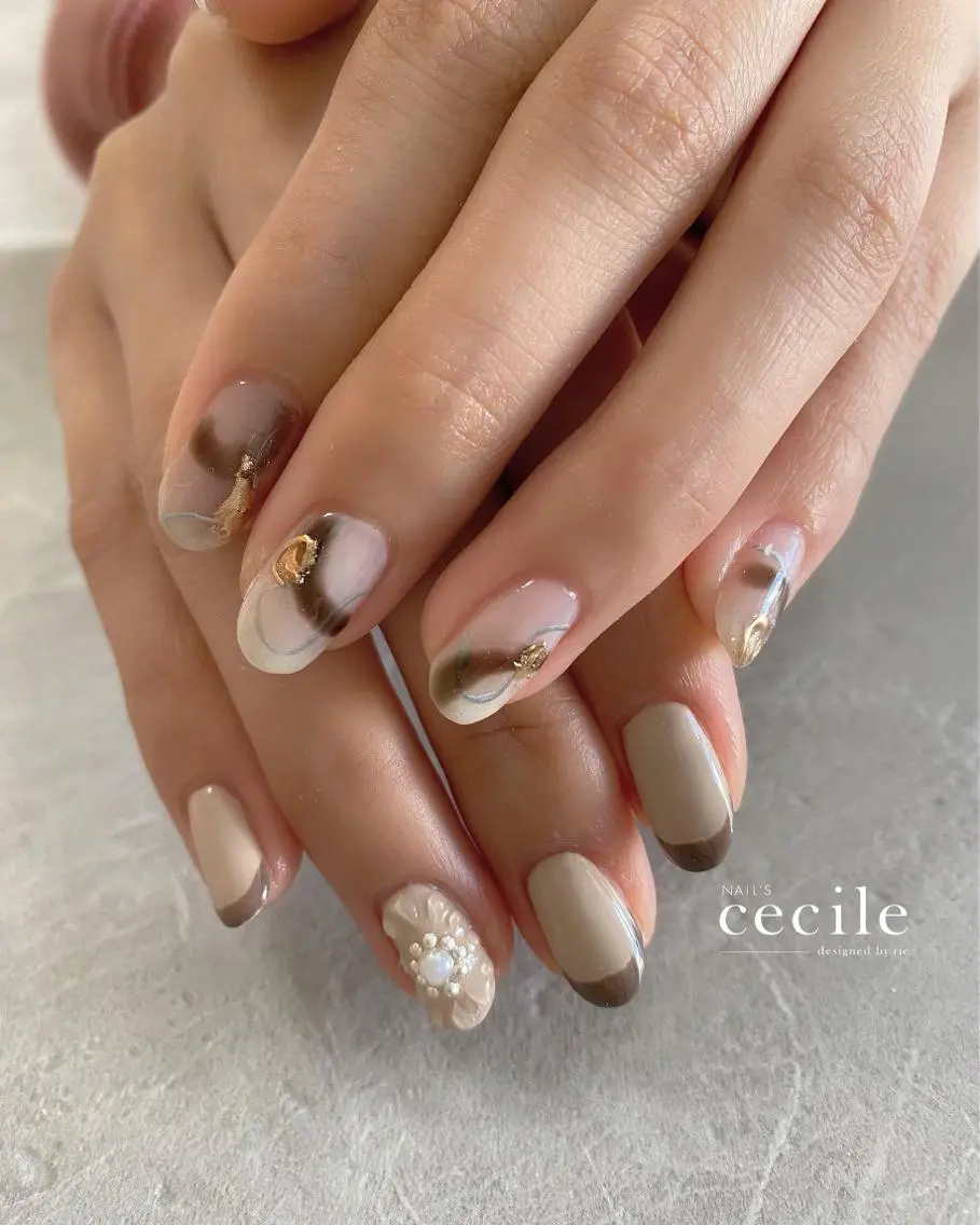 ネイル ハンドネイル Cecile Rieのネイルデザイン