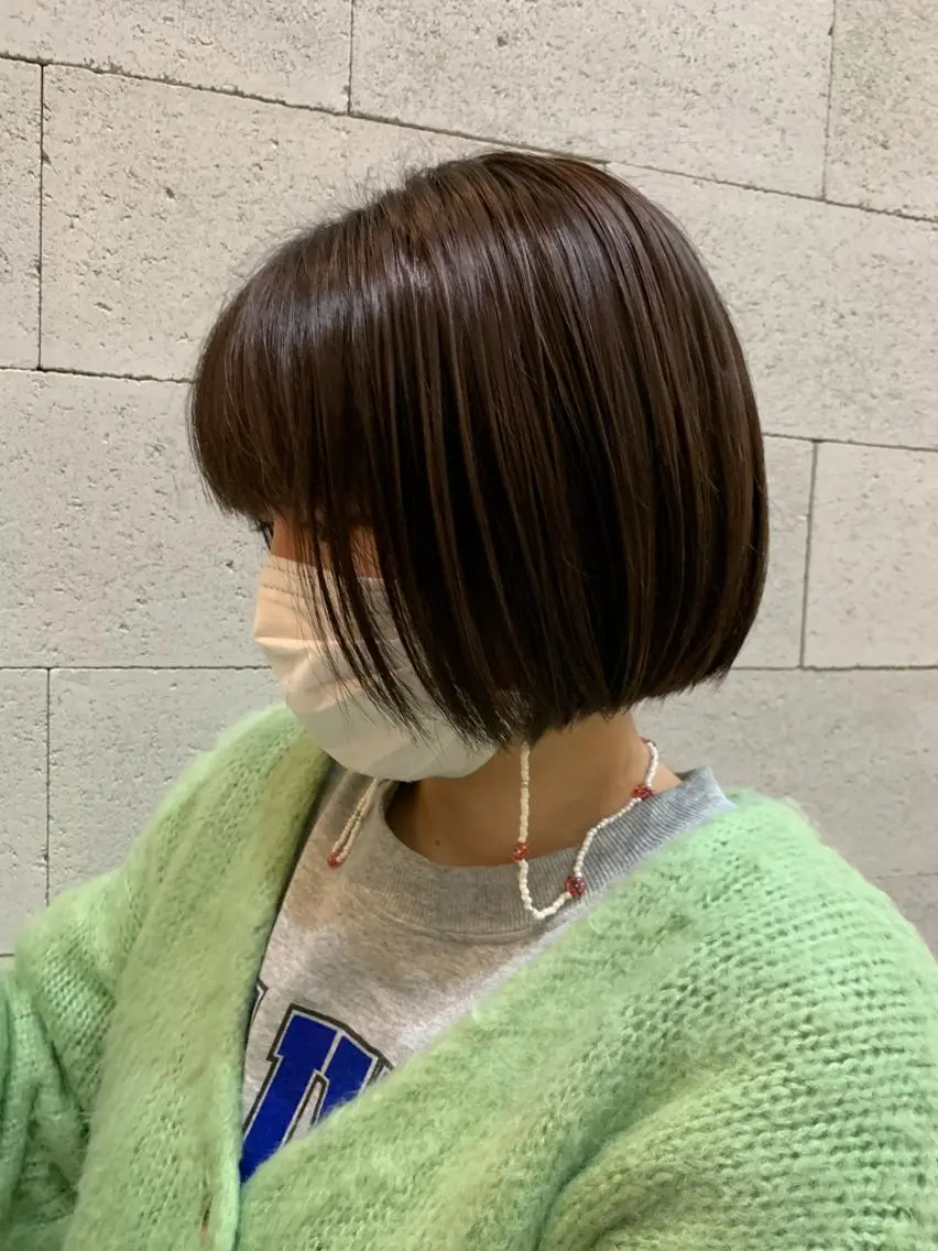 ショート カワサキ マホのヘアスタイル