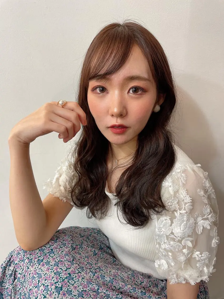 ロング カラー ヘアカラー トリートメント ツヤ美髪💐 髪質改善/高山愛来のヘアスタイル