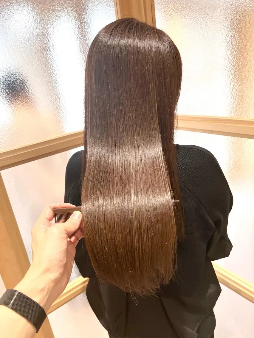 ロング カラー トリートメント 寺山 雄哉のヘアスタイル