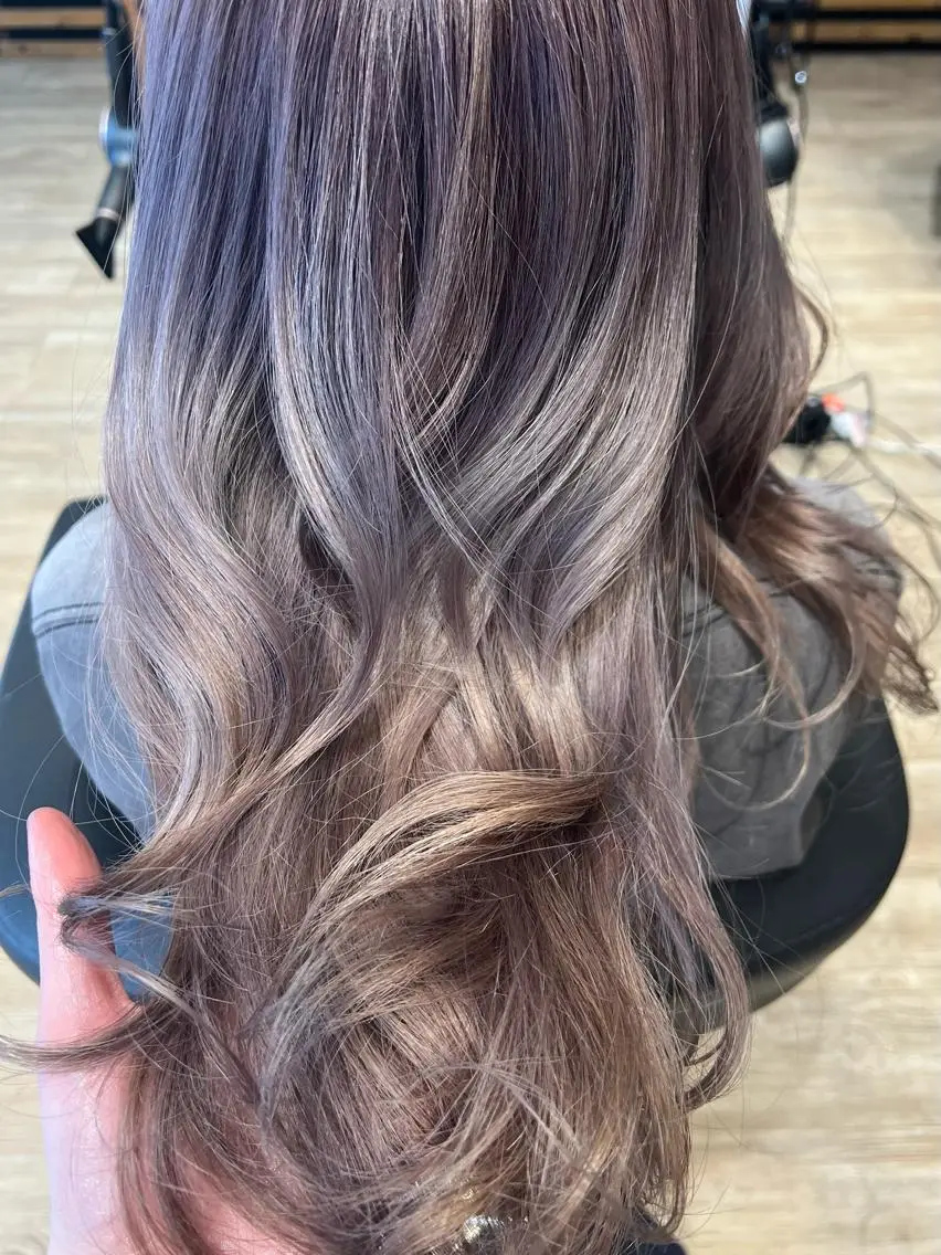 カラー ヘアカラー 早川 真幸のヘアスタイル