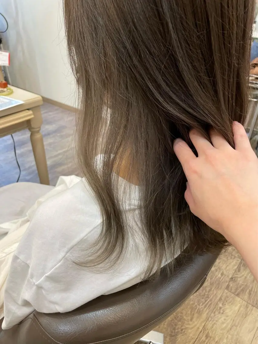 セミロング ヘアカラー sawa tamaeのヘアスタイル