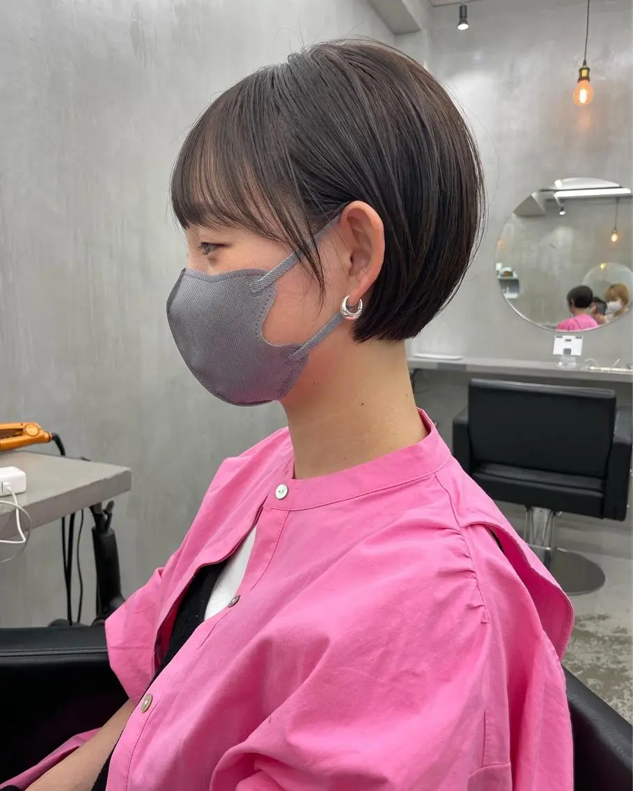 ショート カラー 華 /ショート/ボブのヘアスタイル