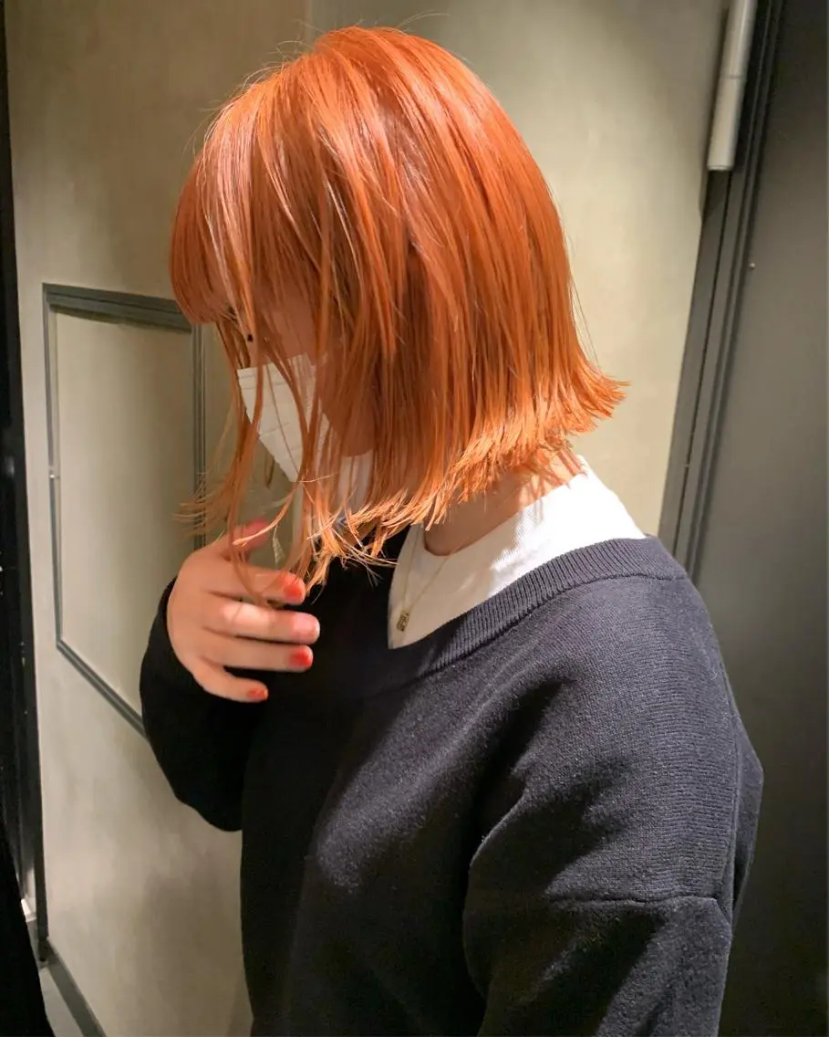 ミディアム カラー ヘアカラー トリートメント アンニュイヘア🪽 ayumiのヘアスタイル