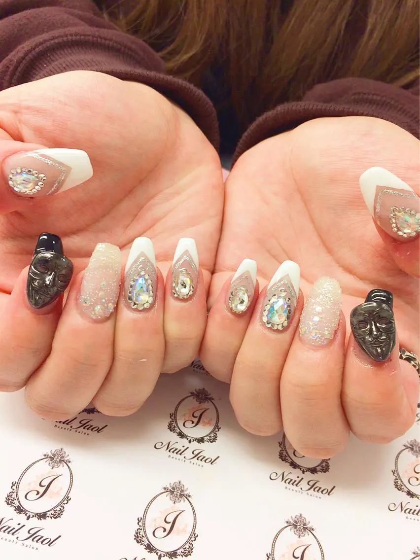 ロング ネイルJaol 池袋のネイルデザイン