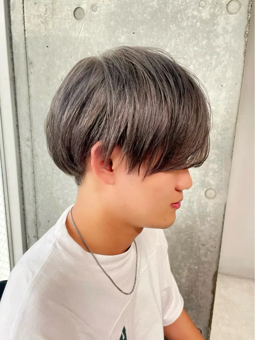 カラー メンズ カット ヘアカラー トリートメント ヘアセット メンズモテパーマ💙 fuwaのヘアスタイル