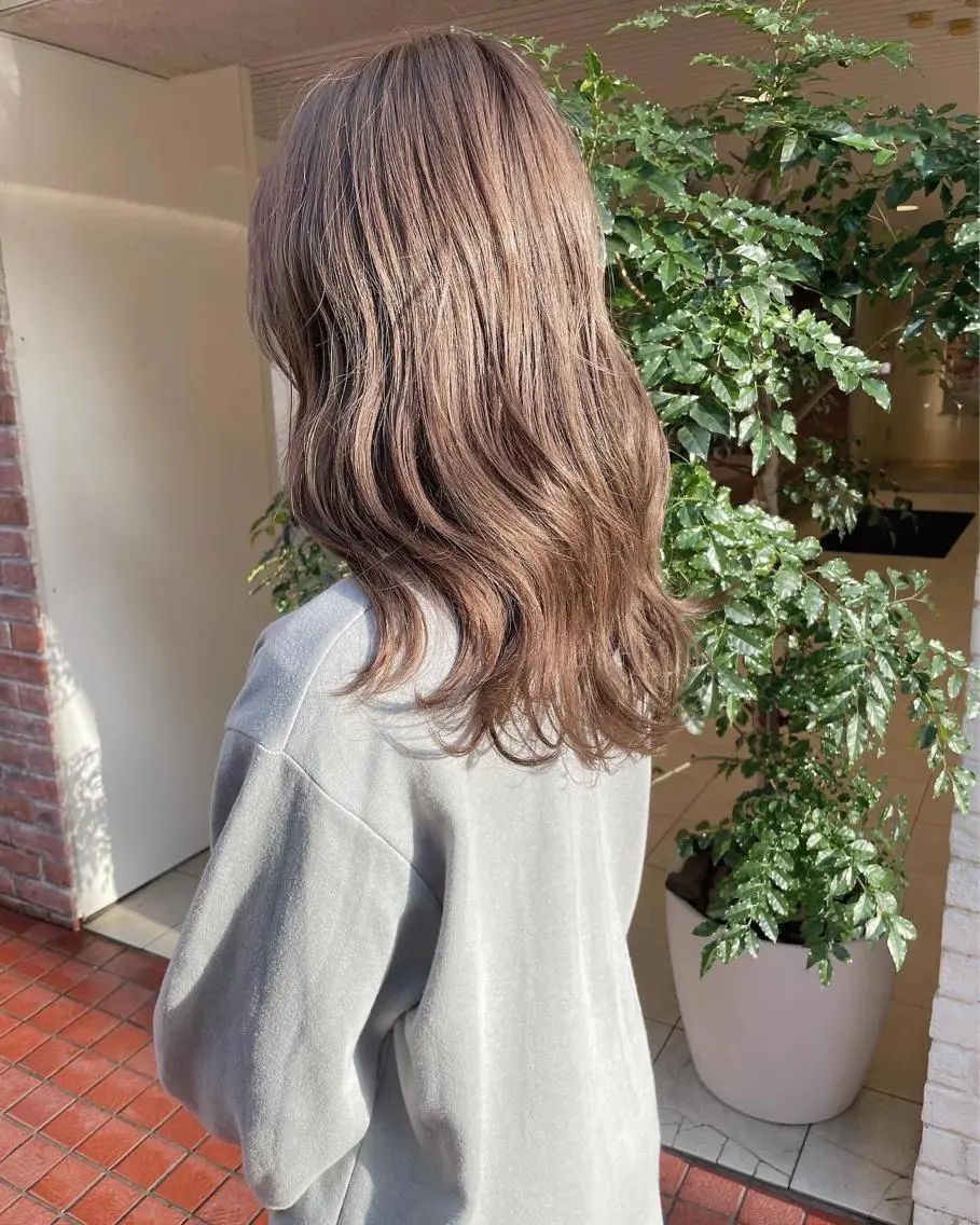 ロング カラー 塚本 征也のヘアスタイル