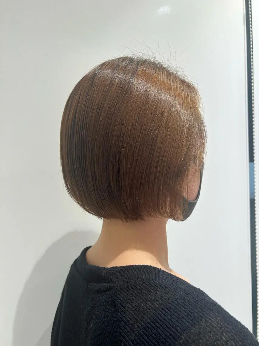 ショート Junka/レイヤー /透明感艶カラー🎀のヘアスタイル