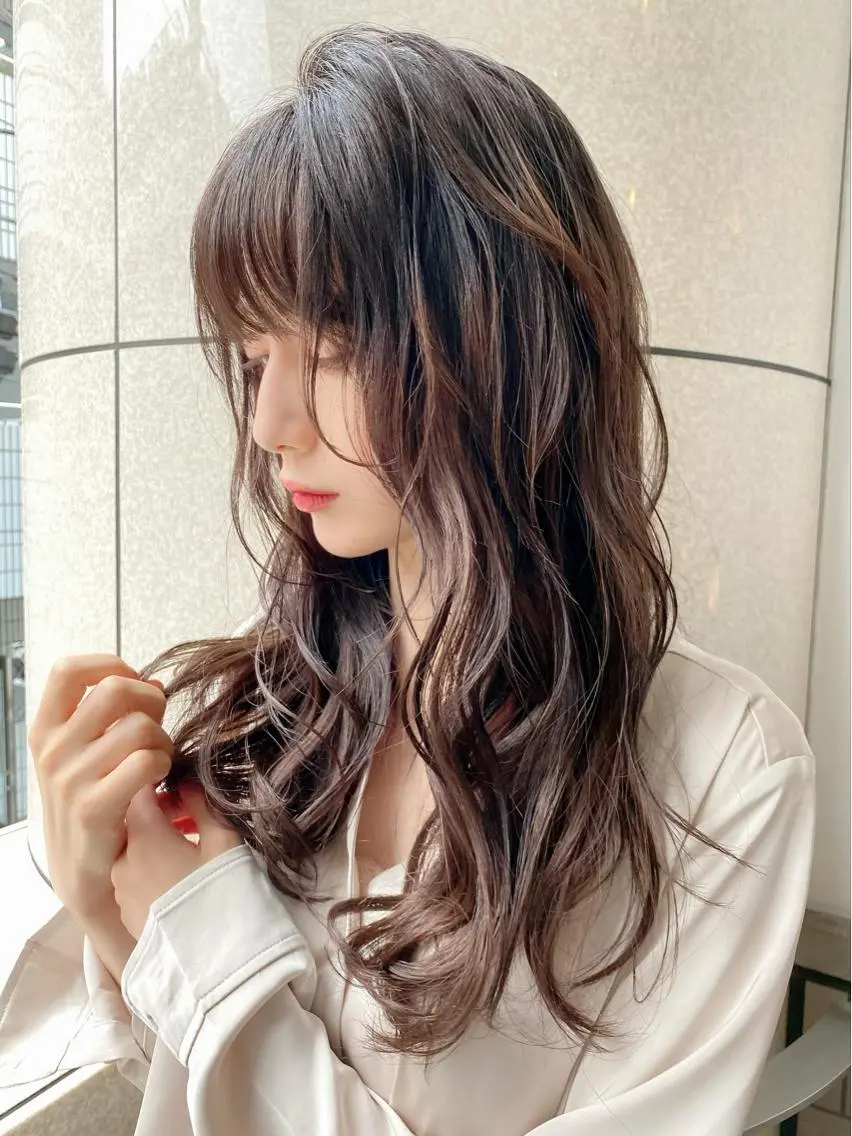 ロング カラー 統括マネージャー/ 髪のドクター/前原悟のヘアスタイル