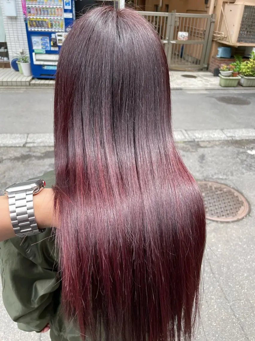 ロング カラー ハイライト/髪質改善 ans/黒木 和大のヘアスタイル