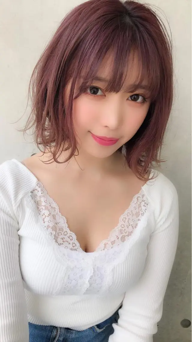 カラー 大人っぽ♡上品な暖色 ♡ブリーチなし♡のヘアスタイル